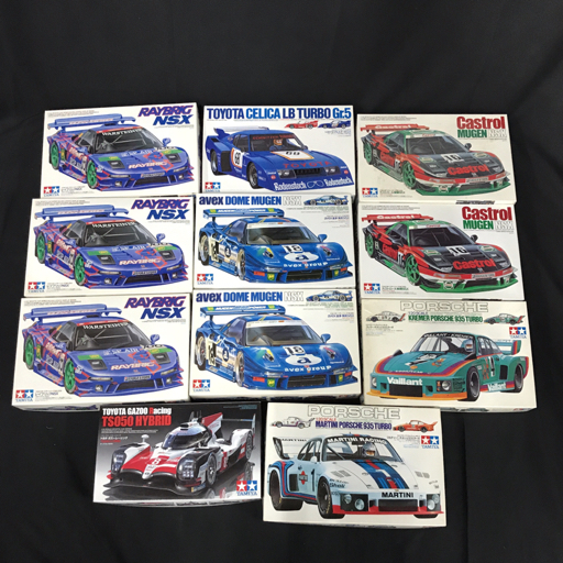 タミヤ 1:12 タイレル P34 シックスホイーラー チームロータス タイプ72D 1972 1:24 レイブリックNSX 等 まとめ4