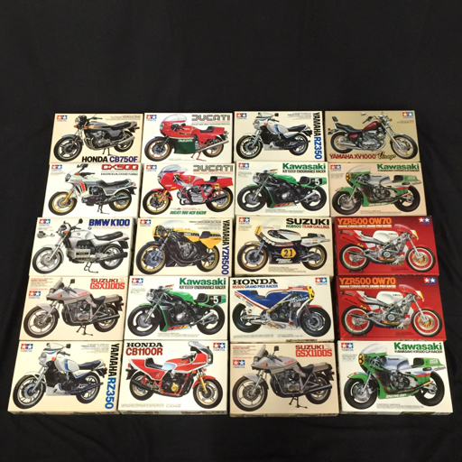 タミヤ模型 1:12スケール ホンダ CB750F プラモデル 他 CX500ターボ ドゥカティMHR 等 プラモデル まとめセット