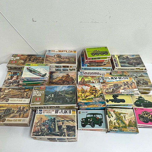 ハセガワ-M3A1-ハーフトラック-他-プラモデル-まとめ